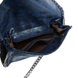 Bright Leather Bag with Chain Handle, High-Quality Material, Spacious and Versatile, Sleek and Modern Design